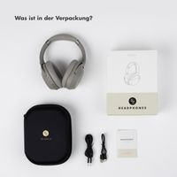 Selencia Urban Play Wireless Bluetooth Kopfhörer - Drahtloser Over-Ear Kopfhörer - mit Active Noise Cancelling - Cosy Grey