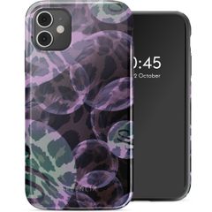Selencia Vivid Back Cover Apple iPhone 11 - Leo Bubble Green