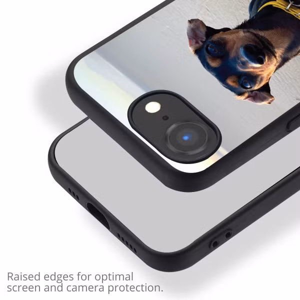 Gestalte deine eigene Gel Hülle Apple iPhone 16e - Schwarz