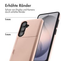 imoshion Backcover mit Kartenfach Samsung Galaxy S26 - Rose Gold