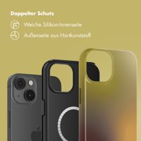 Selencia Vivid Rückabdeckung mit MagSafe Apple iPhone 14 - Gradient Olive Dust