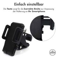 Accezz Handyhalterung Fahrrad iPhone 6s - verstellbar - universell - schwarz