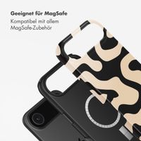 Selencia Vivid Rückabdeckung mit MagSafe Apple iPhone Air - Art Wave Black