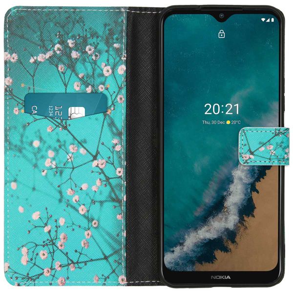 imoshion Design TPU Klapphülle für das Nokia G50 - Blossom