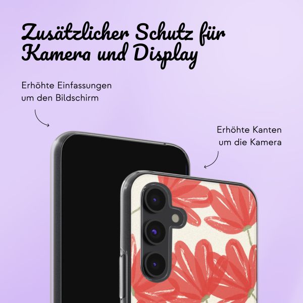 Personalisierte Hülle mit Herz iPhone 15 - Transparent