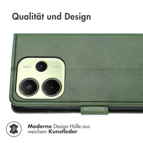 imoshion Luxuriöse Klapphülle Xiaomi Redmi Note 14 (4G) - Grün