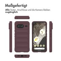 imoshion EasyGrip Backcover für das Google Pixel 8 - Aubergine