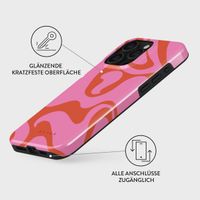 Burga Tough Back Cover für das Apple iPhone 15 Pro - Ride The Wave