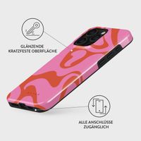 Burga Tough Back Cover für das iPhone 15 Pro - Ride The Wave