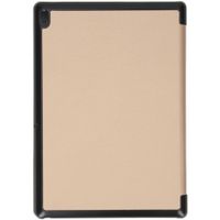 imoshion Trifold Klapphülle für das Lenovo Tab E10 - Gold