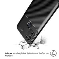 imoshion Carbon-Hülle für das Motorola Moto G50 - Schwarz