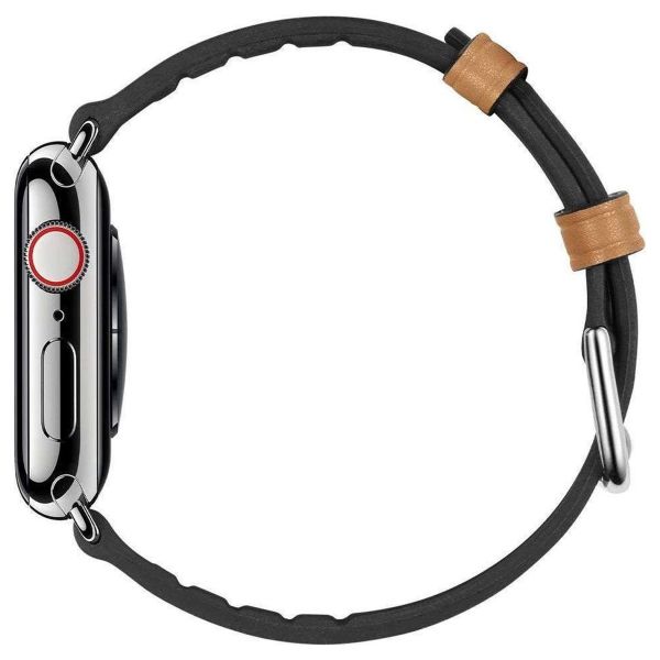 Spigen Retro Fit Armband für das Apple Watch Series 1 t/m 11 / SE / Ultra (44/45/46/49 mm) - Braun