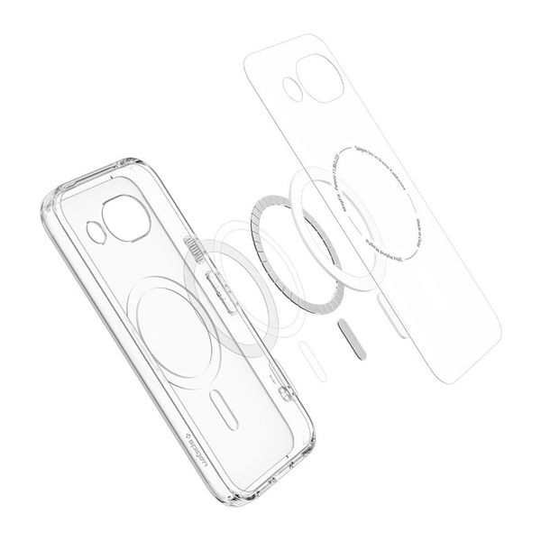 Spigen Ultra Hybrid Backcover MagSafe Google Pixel 10a - Clear / White
