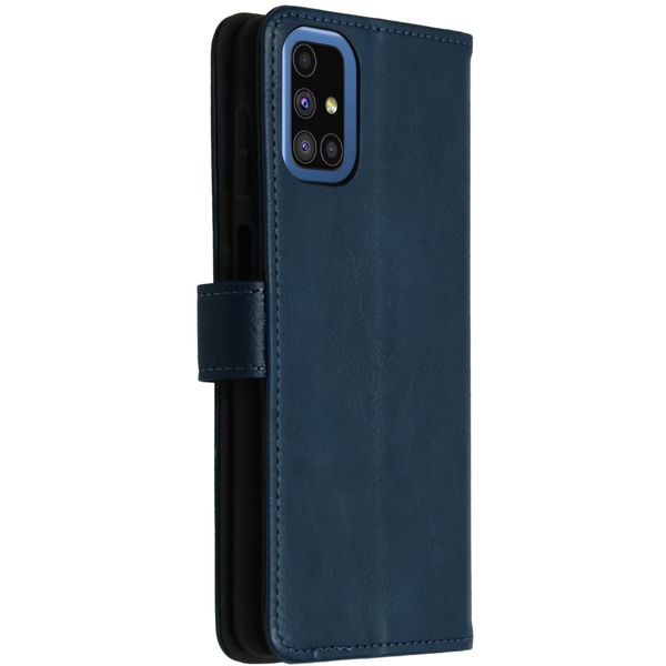 imoshion Luxuriöse Klapphülle Samsung Galaxy M51 - Dunkelblau