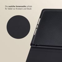 Selencia Sabi Klapphülle mit Leopardenmuster Apple iPad 9 (2021) 10.2 Zoll / iPad 8 (2020) 10.2 Zoll / iPad 7 (2019) 10.2 Zoll - Mocha Brown