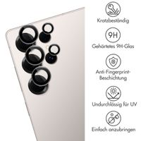 imoshion 2er-Pack Objektivschutz für Kamera für das Samsung Galaxy S25 Ultra - Titanium Gray