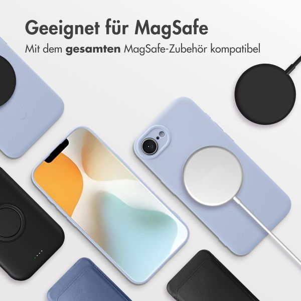 imoshion Color Back Cover mit MagSafe iPhone 16e - Lila