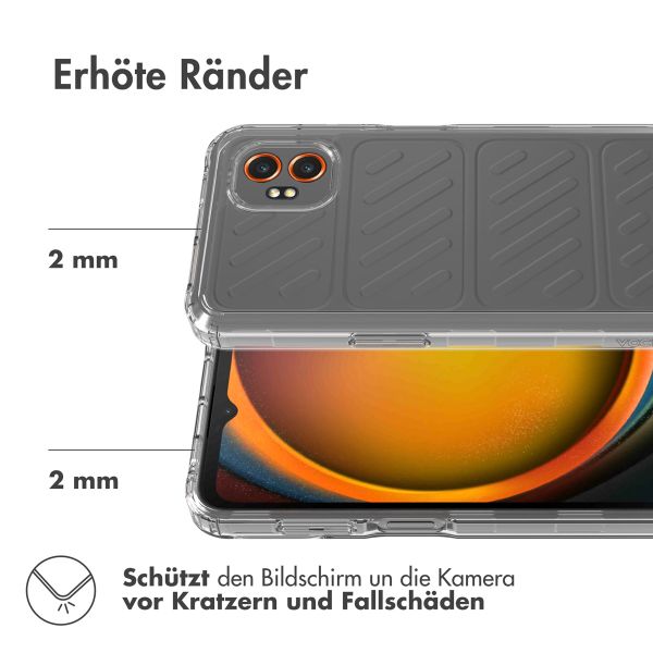 Accezz Xtreme Impact Case Samsung Galaxy Xcover 7 Pro - Transparent