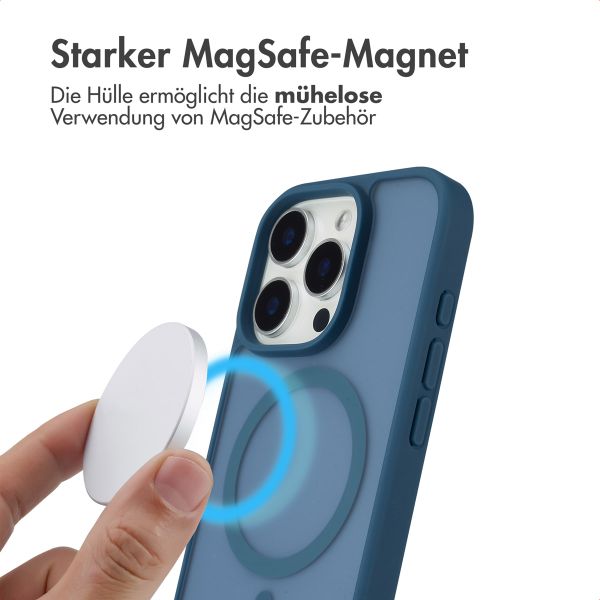 imoshion Color Guard Back Cover mit MagSafe für das iPhone 16 Pro - Dunkelblau