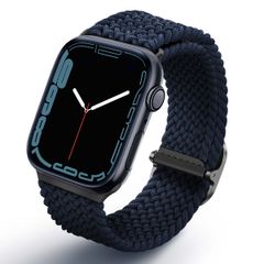 Uniq Aspen Geflochtenes Armband für die Apple Watch Series 1 bis 9 / SE (38/40/41 mm) | Series 10 (42 mm) - Oxford Blue