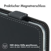 Accezz Flip Case Samsung Galaxy S25 Edge - Schwarz