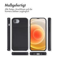 imoshion Backcover mit Kartenfach iPhone 16e - Schwarz