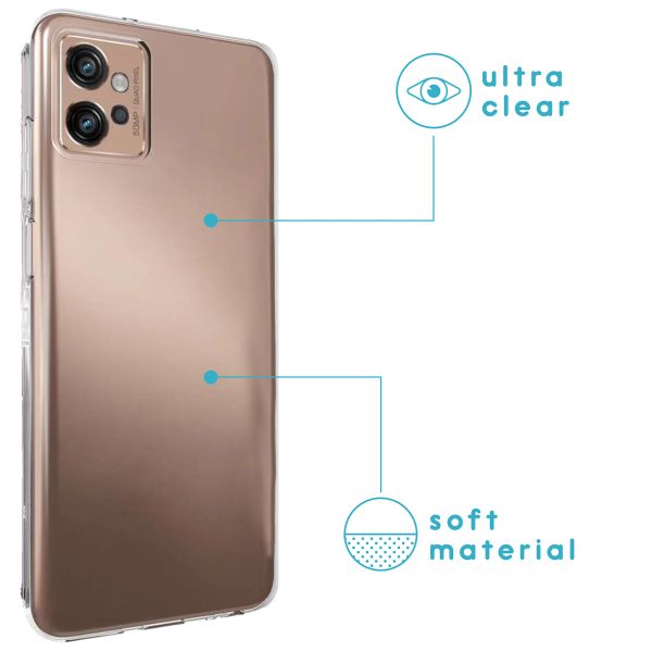 imoshion Gel Case Motorola Moto G32 - Transparent