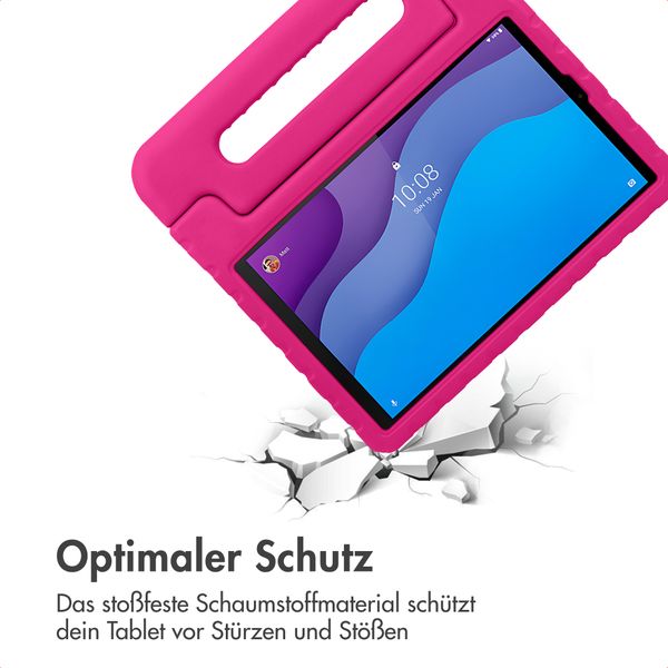 imoshion Schutzhülle mit Handgriff kindersicher Lenovo Tab M10 HD (2nd gen) - Rosa
