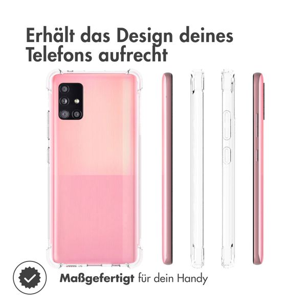 imoshion Shockproof Case Transparent für das Samsung Galaxy A51