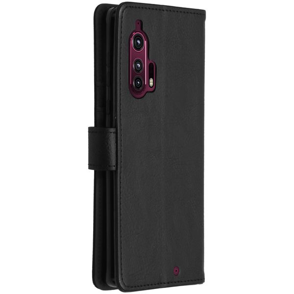 imoshion Luxuriöse Klapphülle Motorola Edge Plus - Schwarz