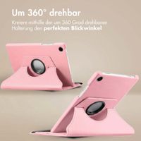imoshion 360° drehbare Klapphülle Samsung Galaxy Tab A9 8.7 Zoll - Rosa