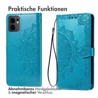 imoshion Mandala Klapphülle Oppo Reno 13 F (5G) - Türkis