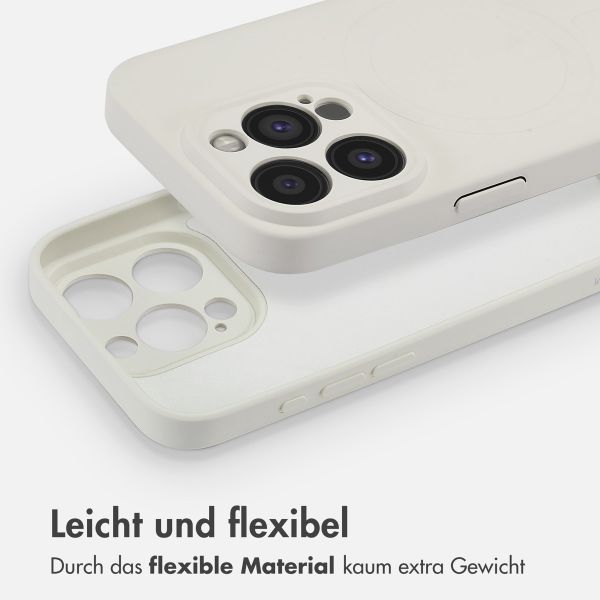 imoshion Color Back Cover mit MagSafe Apple iPhone 15 Pro - Beige