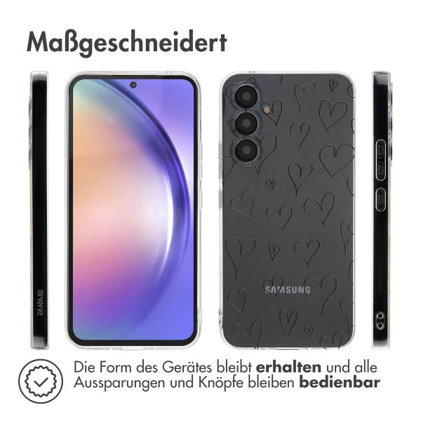 imoshion Design Hülle Samsung Galaxy A54 (5G) - Hearts