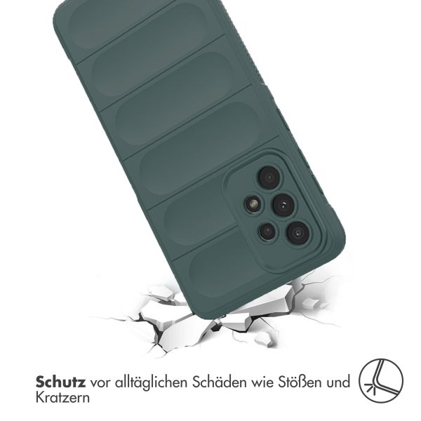 imoshion EasyGrip Back Cover für das Samsung Galaxy A33 - Dunkelgrün