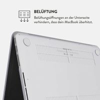 Burga Hardshell Hülle Apple MacBook Air 15 Zoll (2023 / 2024 M3 / 2025 M4 / 2026 M5) - Reset Button