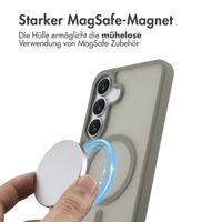 imoshion Color Guard Back Cover mit MagSafe Samsung Galaxy S25 FE - Grau