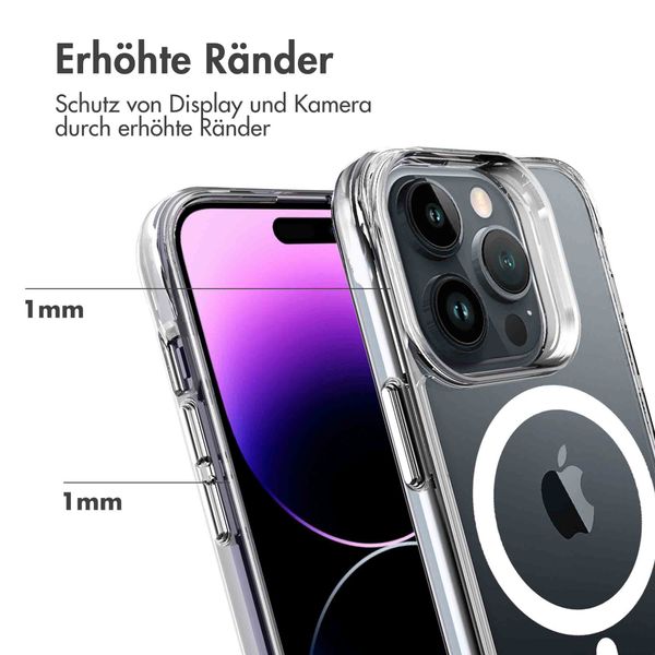 imoshion Rugged Air MagSafe Case für das Apple iPhone 14 Pro - Transparent