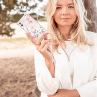 imoshion Design Hülle mit Band für das Samsung Galaxy A50 - Blossom Watercolor