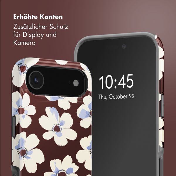 Selencia Vivid Rückabdeckung mit MagSafe Apple iPhone Air - Choco Flower Pop
