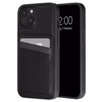 imoshion Backcover mit Kartenfach und Ständer Apple iPhone 15 - Schwarz