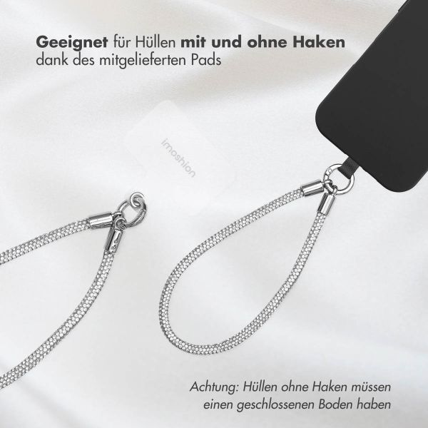 imoshion Glitzer Handyketten Set - Silber