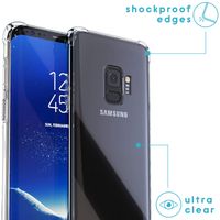 imoshion Backcover mit Band für das Samsung Galaxy S9 - Schwarz Gold