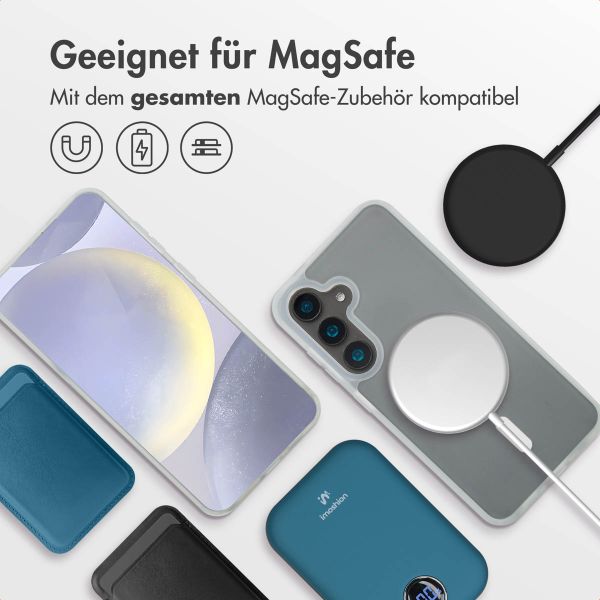 imoshion Color Guard Back Cover mit MagSafe für das Samsung Galaxy S24 - Weiß