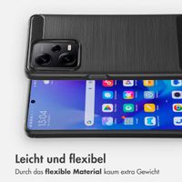 imoshion Brushed Back Cover für das Xiaomi Redmi Note 12 Pro / Xiaomi Poco X5 Pro (5G) - Schwarz