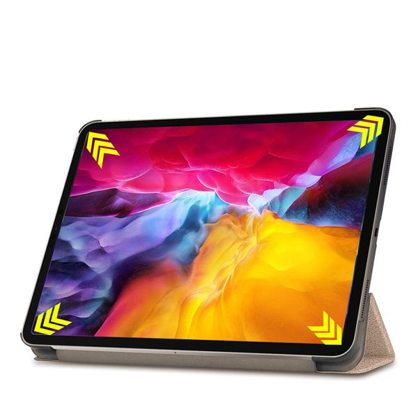 imoshion Trifold Klapphülle für das iPad Pro 11 (2018/2020/2021/2022) - Gold