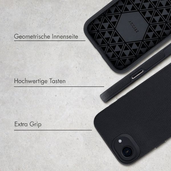 Accezz Tough Back Cover mit MagSafe Apple iPhone 17e / 16e - Schwarz