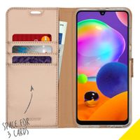 Accezz Wallet TPU Klapphülle für das Samsung Galaxy A31 - Gold