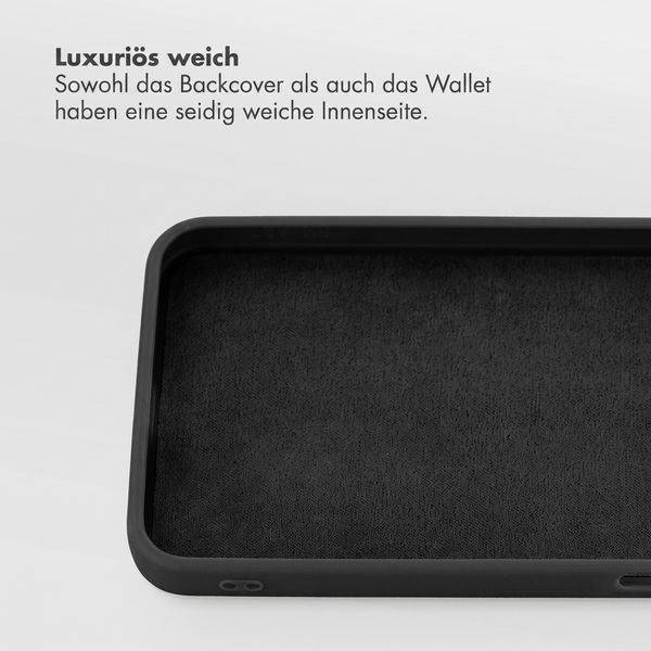 Accezz Edge abnehmbare Bookcase mit MagSafe Samsung Galaxy A27 (5G) - Schwarz