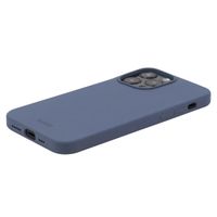 Holdit Silicone Case für das iPhone 15 Pro - Pacific Blue